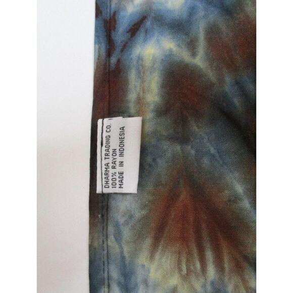 NEW Artisan Hand‎ Dyed Scarf with Fringe - Picture 8 of 8